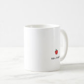 Persoonlijk geweldig ontwerp om een leraar te beda koffiemok (Voorkant rechts)