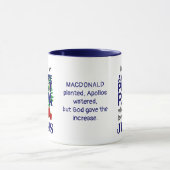 Persoonlijk GEWELDIGE PLANT PAPA LOVES JESUS Mok (Midden)