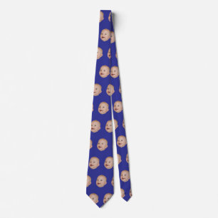 Persoonlijk gezicht op maat gemaakte fotocadeau vo stropdas