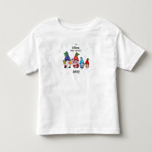 Persoonlijk gezin Peuter Familie Kabouter meisje b Kinder Shirts