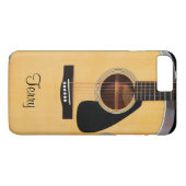 Persoonlijk gitaar Guitar iPhone 7 Plus Hoesje (Achterkant (Horizontaal))