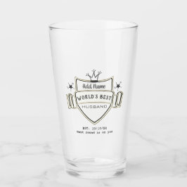 Persoonlijk GLAS voor de Beste MAN ter Wereld