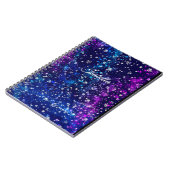 Persoonlijk Glitter Notitieboek (Linkerzijde)