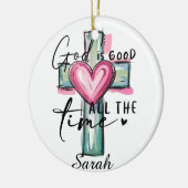 Persoonlijk God is Goed Altijd Ornament (Links)