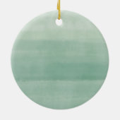 Persoonlijk Gold Greenery 25 Jubileum Keramisch Ornament (Achterkant)