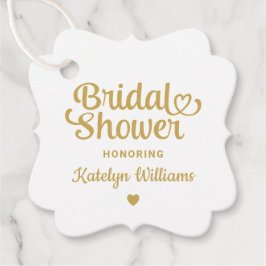 Persoonlijk Gold Wedding-Vrijgezellenfeest Bedankjes Labels