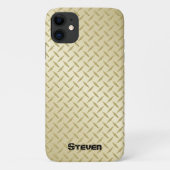Persoonlijk Golden Diamond-Bord Case-Mate iPhone Case (Achterkant)