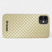 Persoonlijk Golden Diamond-Bord Case-Mate iPhone Case (Achterkant (horizontaal))