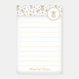 Persoonlijk: Golden Kerstmis "Angel of Grace" Post-it® Notes