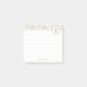 Persoonlijk: Golden Kerstmis "Angel of Grace" Post-it® Notes (Voorkant)