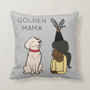 Persoonlijk Golden Retriever Mama Sierkussen