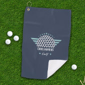 Persoonlijk Golf Ball Logo Golfhanddoek