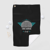 Persoonlijk Golf Ball Logo Golfhanddoek (Insitu)