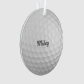 Persoonlijk Golf Ball Ornament (voorkant)