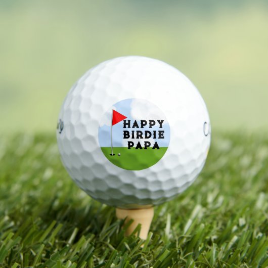 Persoonlijk Golf Birthday Golfballen (Insitu Shirt)