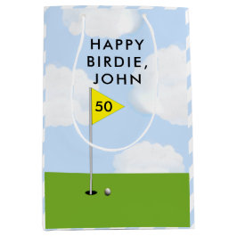 Persoonlijk Golf Birthday Klein Cadeauzakje