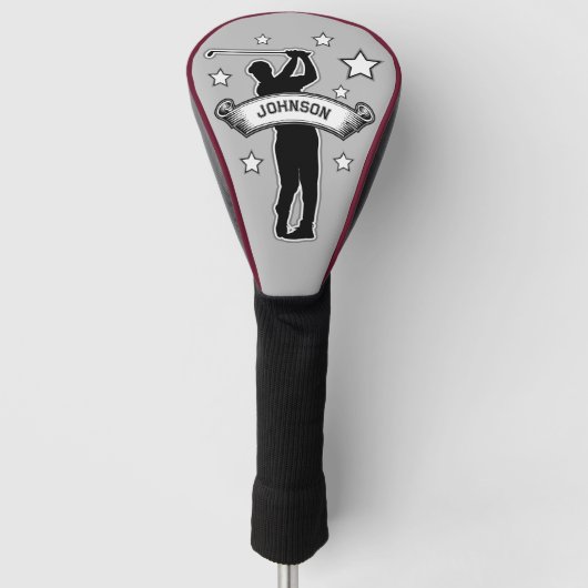 Persoonlijk Golf Head-Hoesje Golfheadcover (Voorkant)