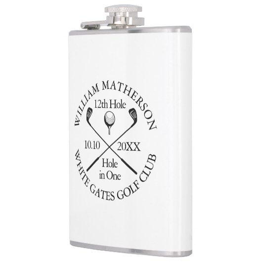 Persoonlijk Golf Hole in één Modern Classic Heupfles (Links)