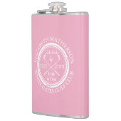 Persoonlijk Golf Hole in One Feminine Pink Heupfles (Links)