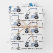 Persoonlijk Golf Inpakpapier Vel (In situ)