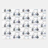 Persoonlijk Golf Inpakpapier Vel (Voorkant)