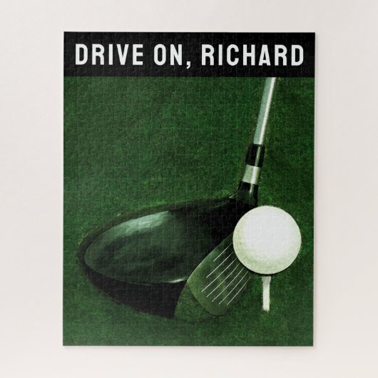 Persoonlijk Golf Legpuzzel (Verticaal)