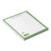 Persoonlijk Golf Notitieblok (Schuin)