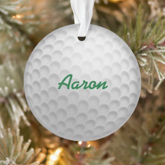Persoonlijk golf sieraad cadeau ornament (Boom)