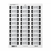 Persoonlijk Golf | Sport Etiket (Full Sheet)