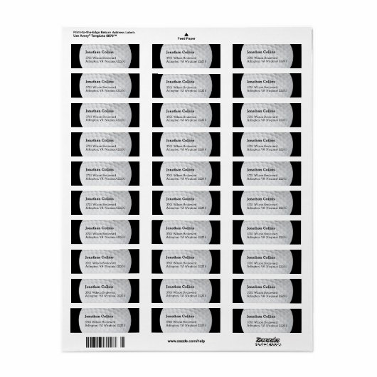 Persoonlijk Golf | Sport Etiket (Full Sheet)