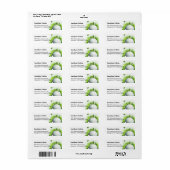 Persoonlijk Golf | Sport Etiket (Full Sheet)