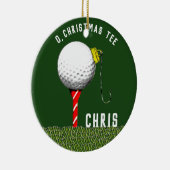 Persoonlijk golf-verzamelobject keramisch ornament (Rechts)