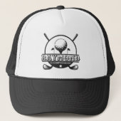 Persoonlijk Golfing Trucker Pet (Voorkant)