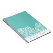 Persoonlijk golfnotitieboek notitieboek (Rechterzijde)