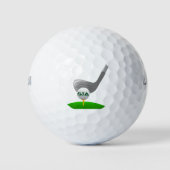 Persoonlijk Golfspel Golfballen (Voorkant)