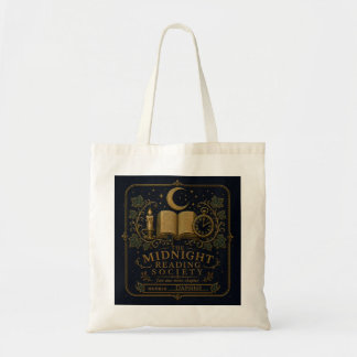 Persoonlijk gotisch cadeau voor boekliefhebbers tote bag