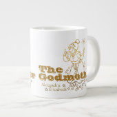 Persoonlijk goud De Godmoeder Grote Koffiekop (Voorkant rechts)
