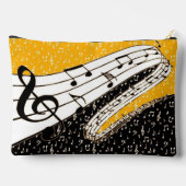 Persoonlijk gouden muziek thema etui (Achterkant)