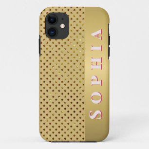 Persoonlijk gouden ontwerp voor speciale gelegenhe Case-Mate iPhone case