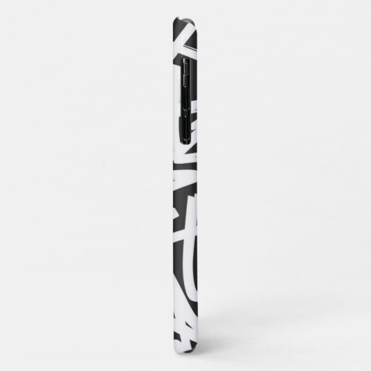 Persoonlijk Graffiti Naam Patroon — Aangepast Sted Case-Mate iPhone Case (Achterkant/links)