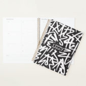 Persoonlijk Graffiti Naam Patroon — Aangepast Urba Planner (Display)