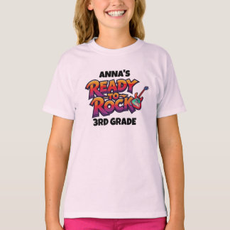 Persoonlijk Grafisch Kinder T-shirt - Terug naar S