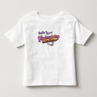 Persoonlijk grafisch T-shirt voor de kleuterschool