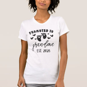 Persoonlijk Grandma Geworden T-shirt ~ Est
