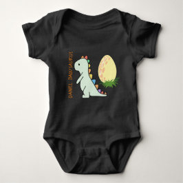 Persoonlijk grappig Babysaurus wild jurassic park Romper