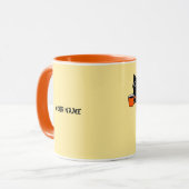 Persoonlijk grappig katten cadeau voor haar hem ko mok (Voorkant links)