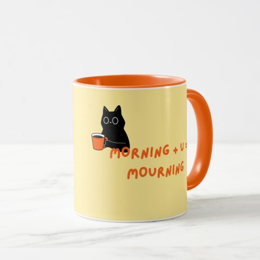 Persoonlijk grappig katten cadeau voor haar hem ko mok (Voorkant rechts)