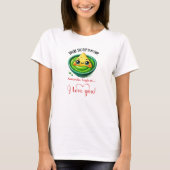 Persoonlijk Grappig Liefde Voedsel Vrouwen T-Shirt (Voorkant)