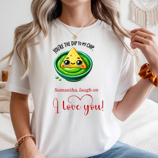Persoonlijk Grappig Liefde Voedsel Vrouwen T-Shirt