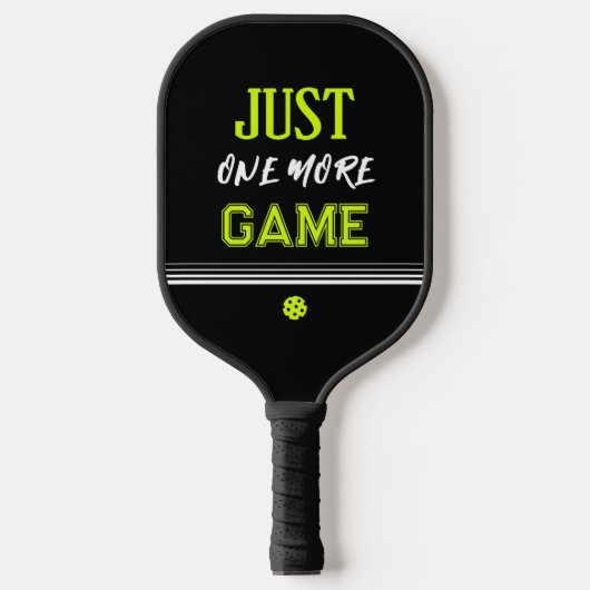 Persoonlijk Grappig Nog Even Een Potje Pickleball Paddle (Voorkant)
